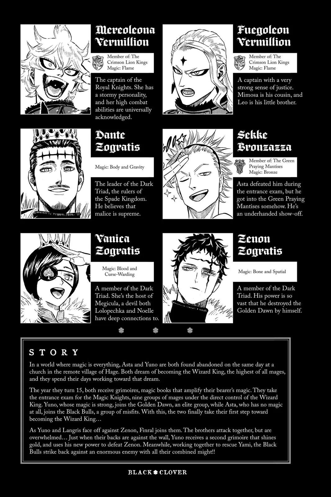Read Black Clover Manga Online