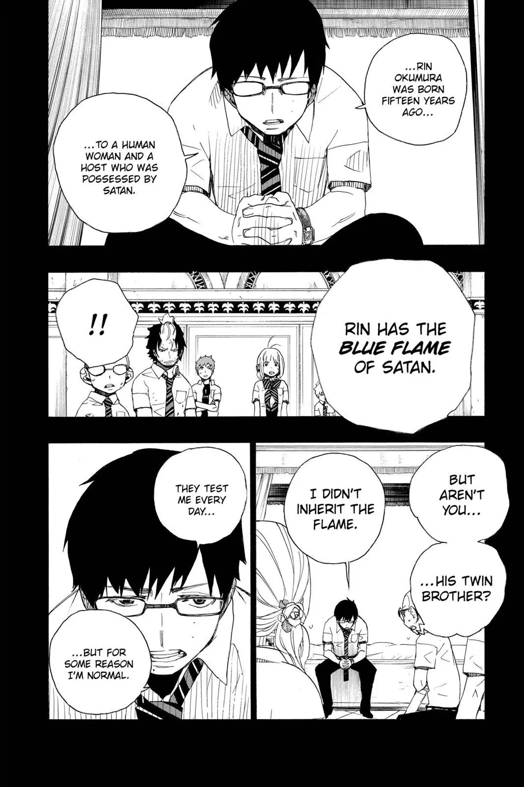 Read Blue Exorcist Manga Online