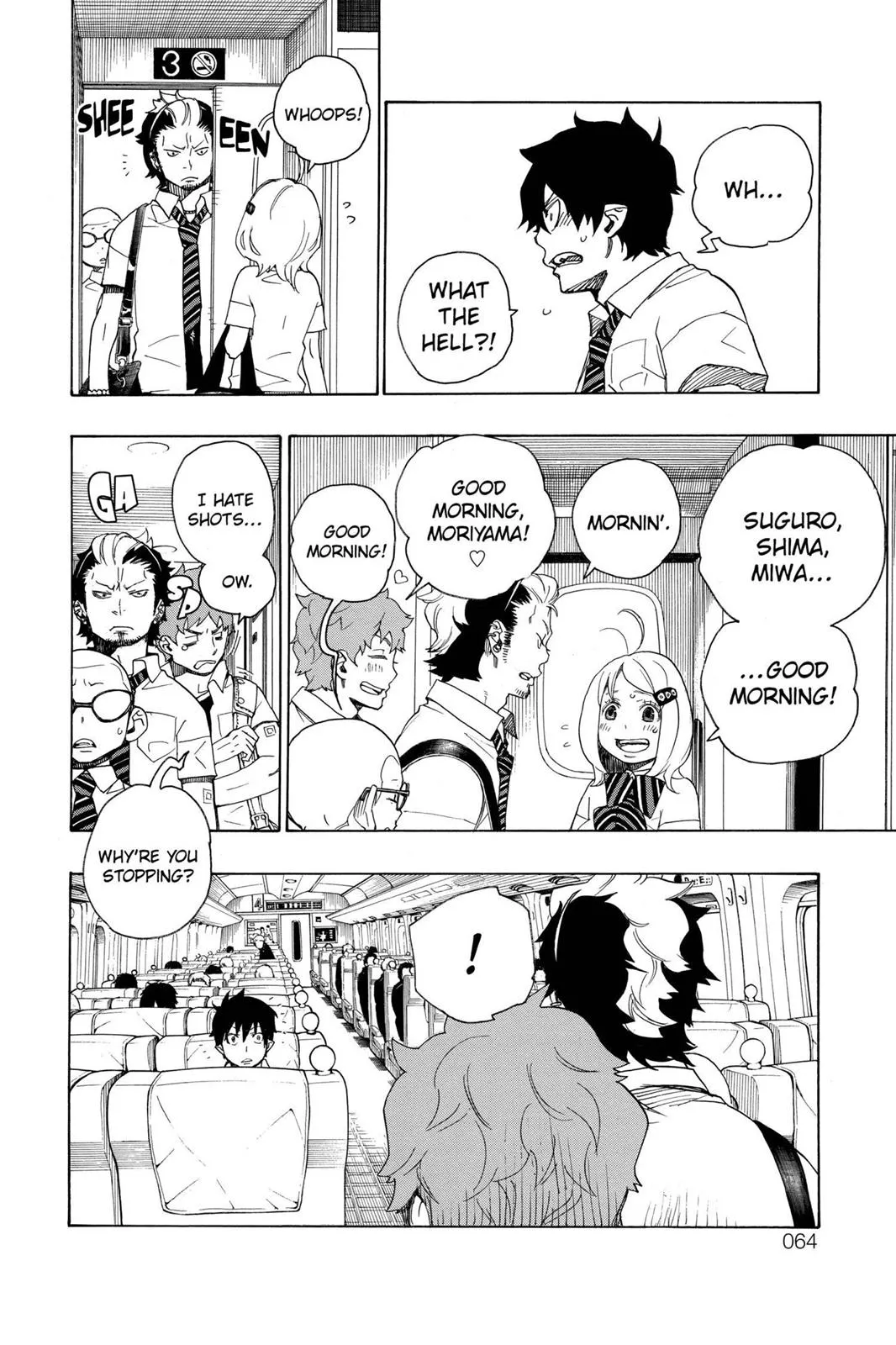 Read Blue Exorcist Manga Online