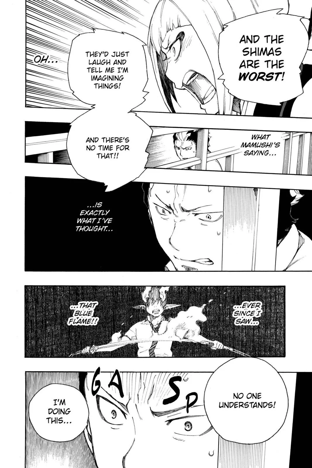 Read Blue Exorcist Manga Online