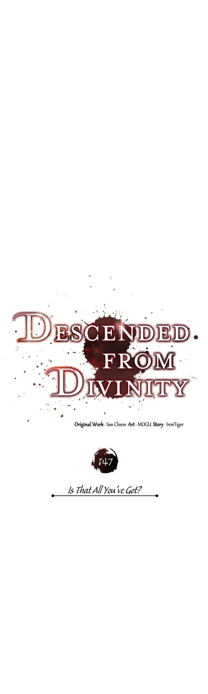 Read Descended from Divinity Manga Online