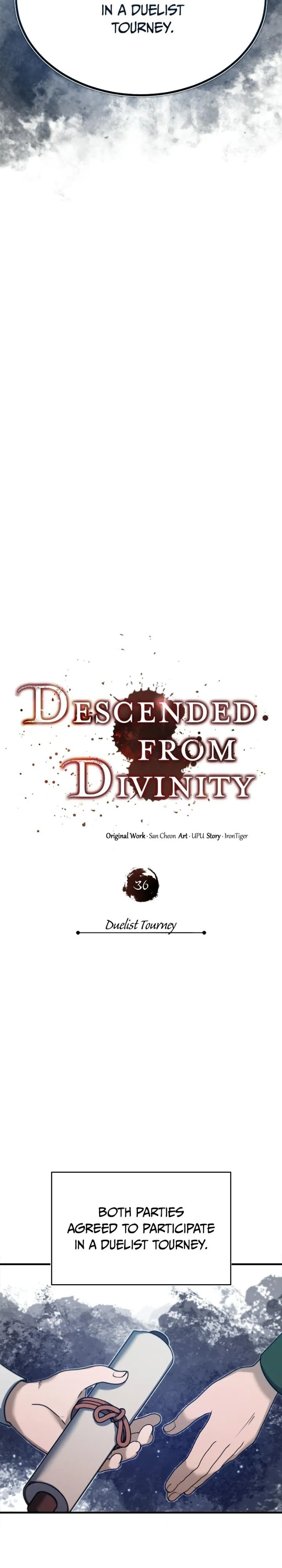 Read Descended from Divinity Manga Online