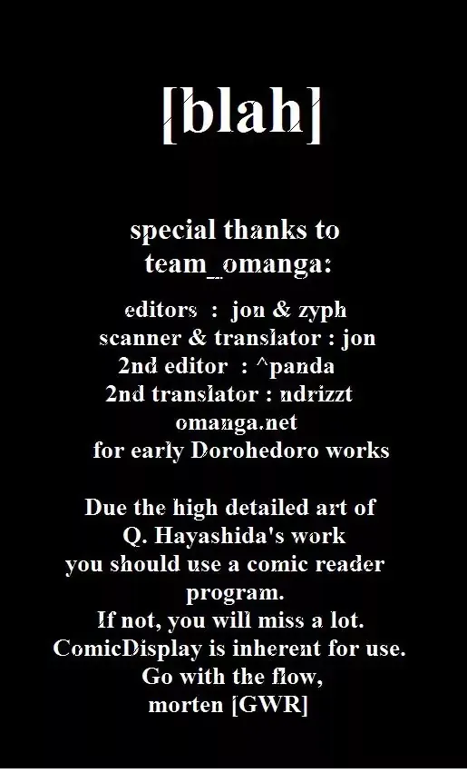 Read Dorohedoro Manga Online
