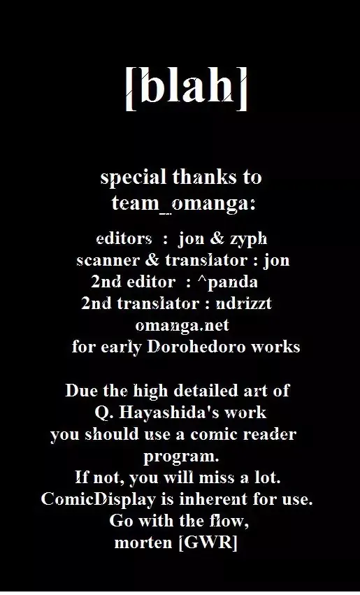 Read Dorohedoro Manga Online