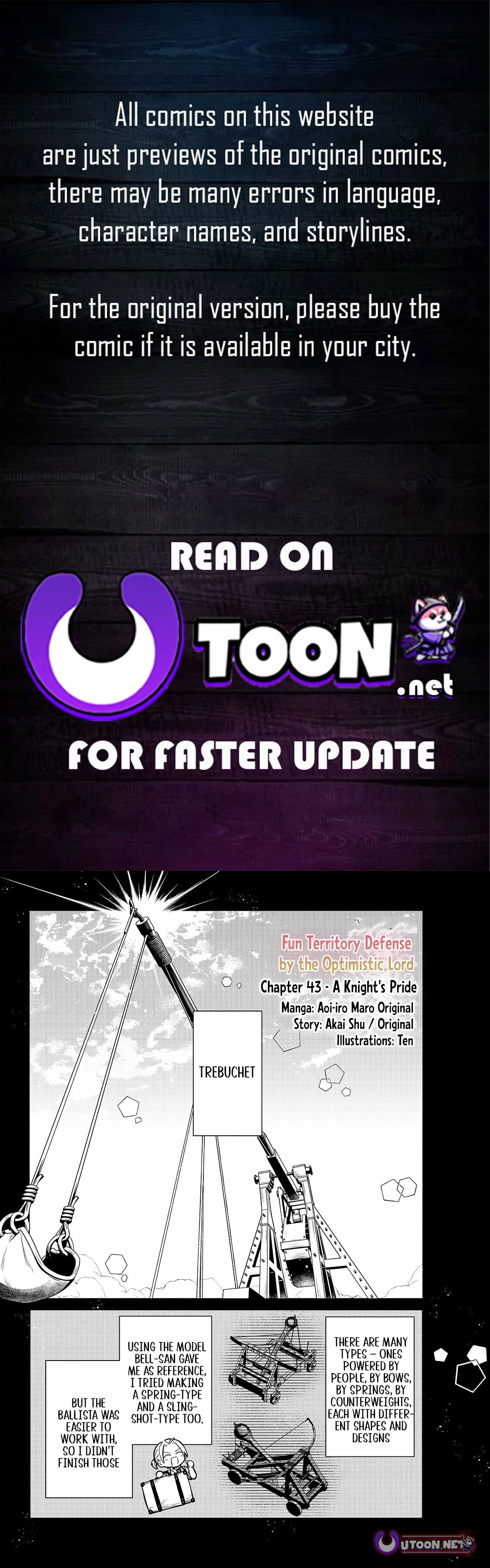 Read Easygoing Territory Defense Manga Online