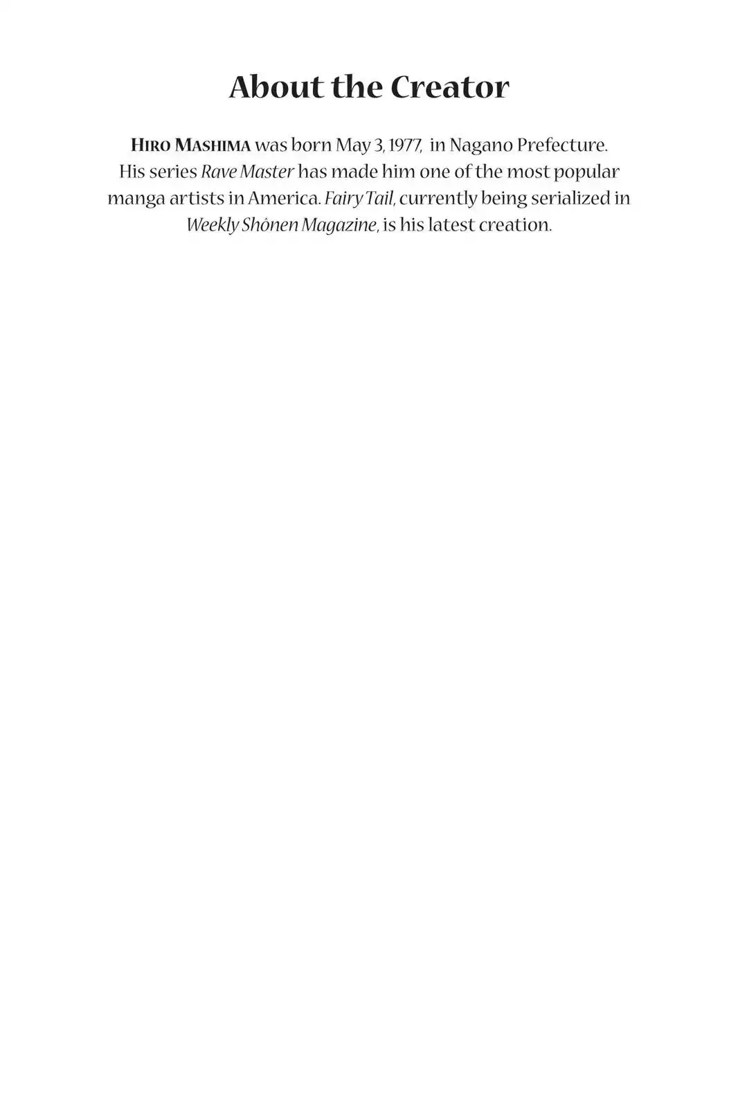 Read Fairy Tail Manga Online