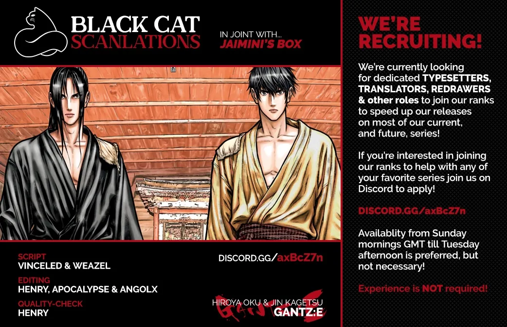 Read GANTZ:E Manga Online