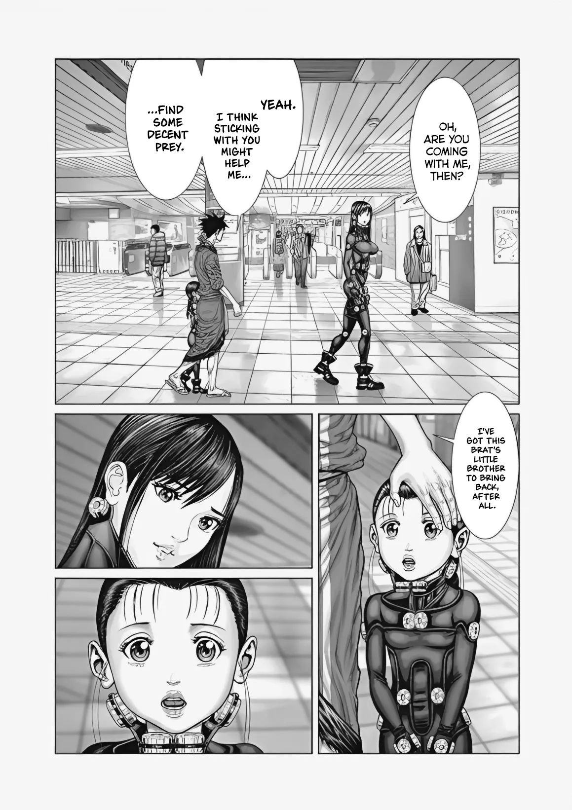 Read GANTZ:E Manga Online