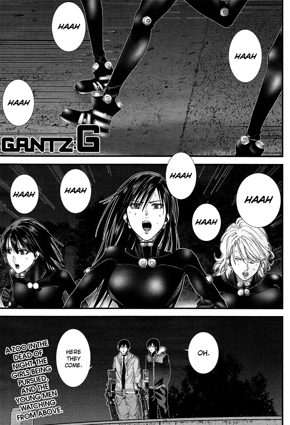 Read GANTZ:G Manga Online