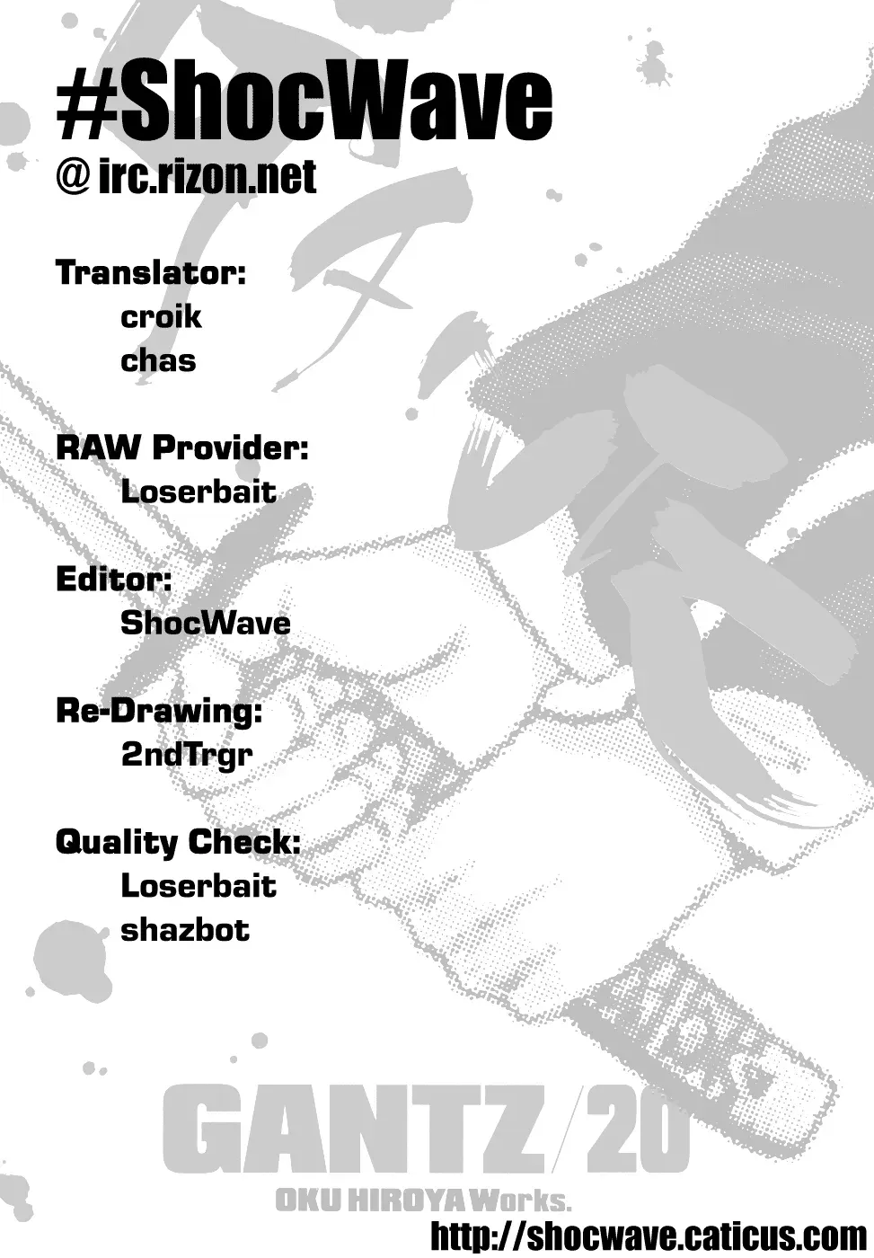 Read Gantz Manga Online