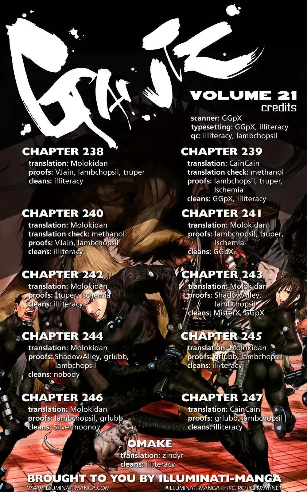 Read Gantz Manga Online