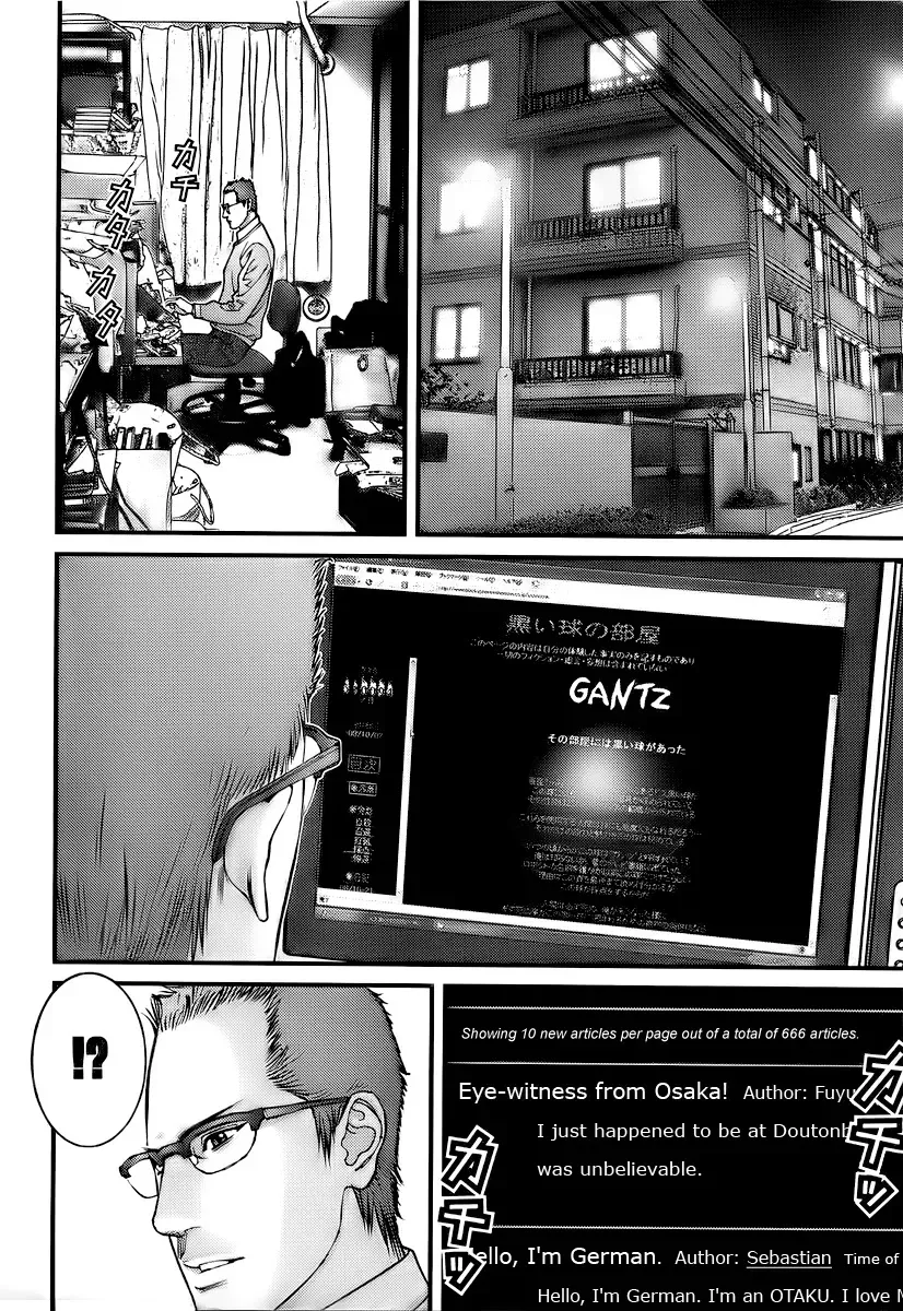 Read Gantz Manga Online