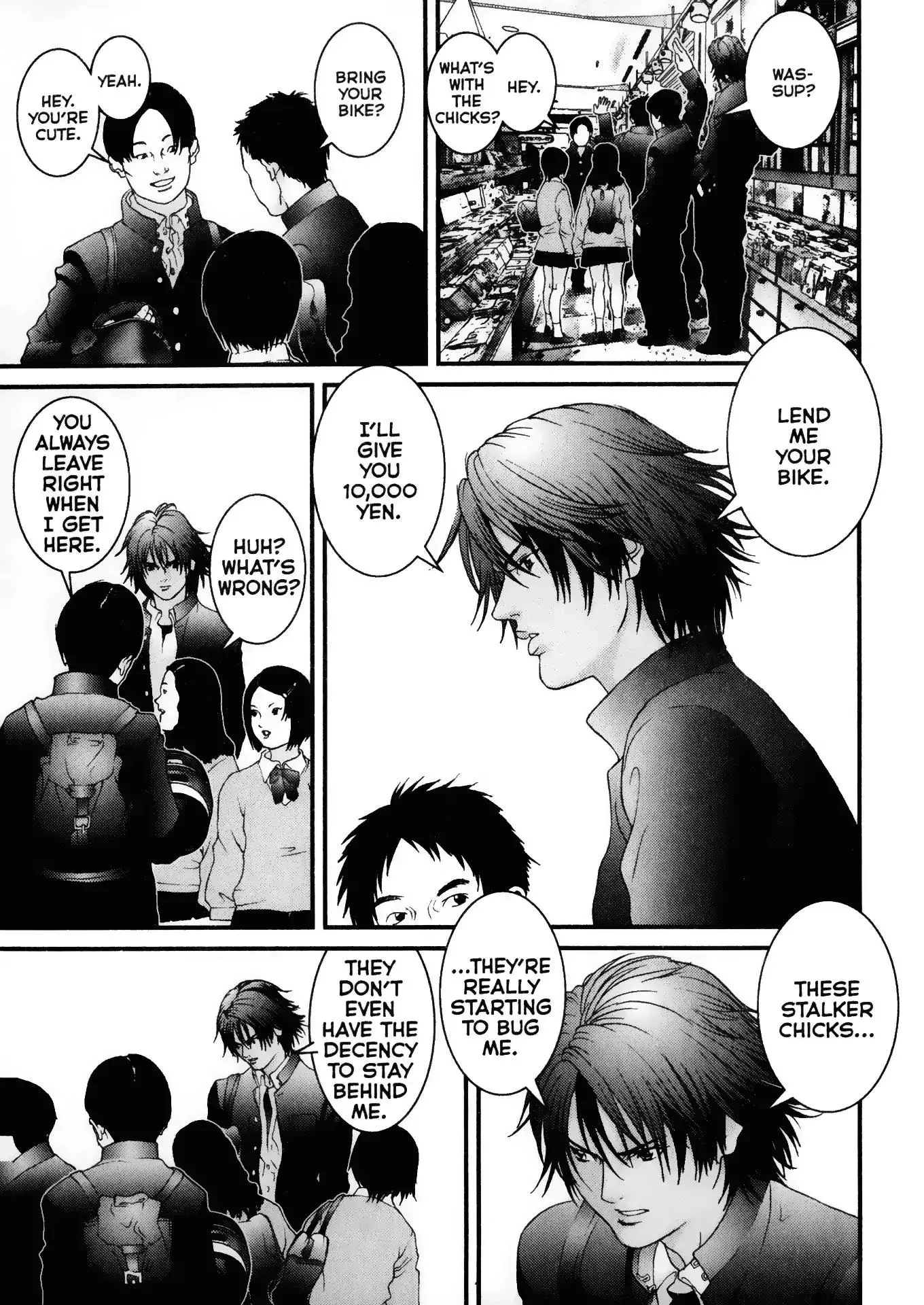 Read Gantz Manga Online