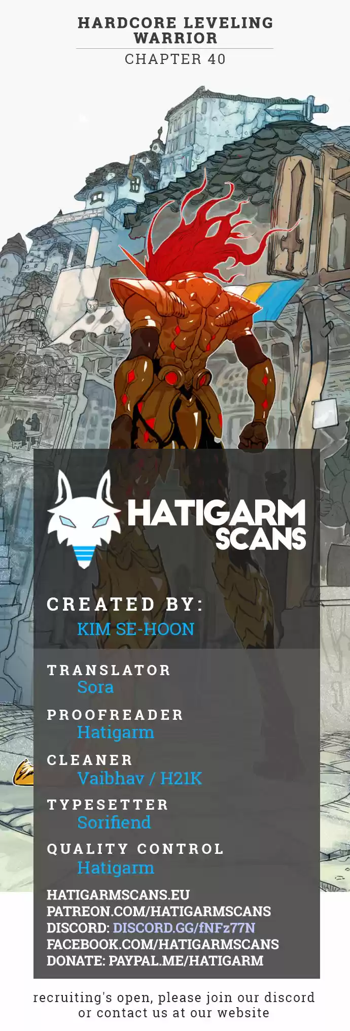 Read HARDCORE LEVELING WARRIOR Manga Online