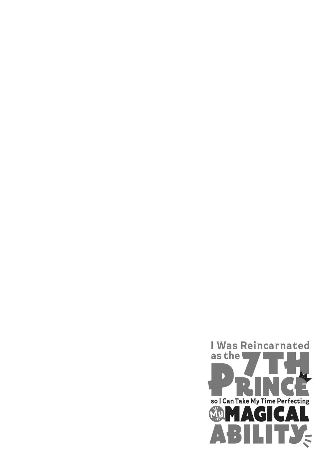 Read Magic Prodigy 7th Prince Manga Online