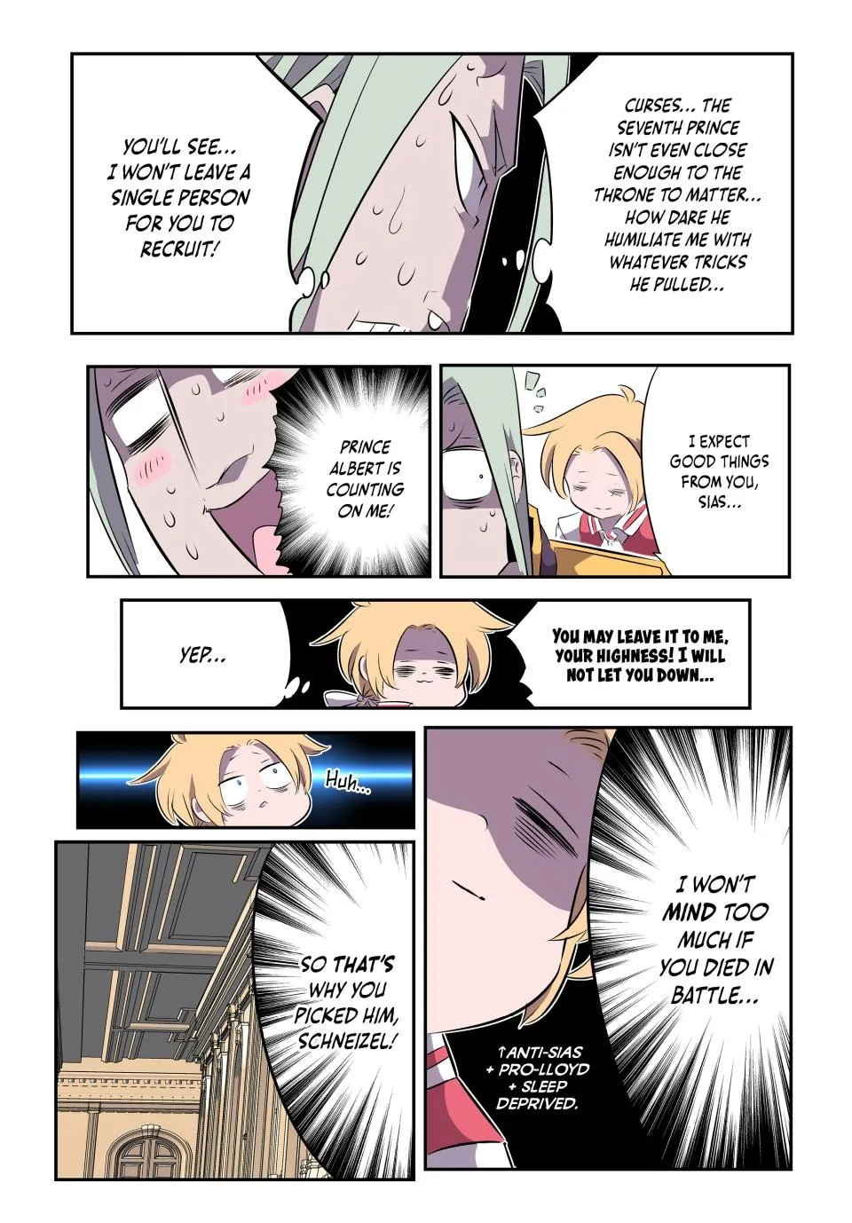 Read Magic Prodigy 7th Prince Manga Online