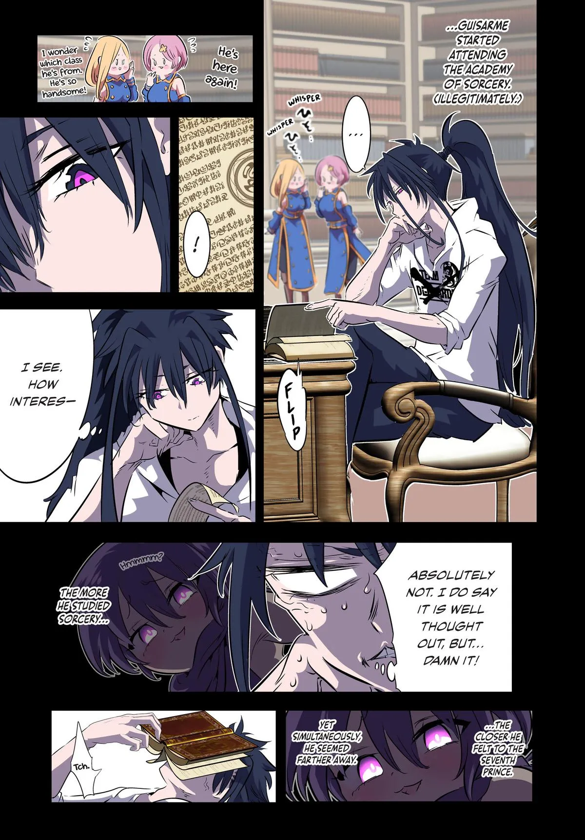 Read Magic Prodigy 7th Prince Manga Online