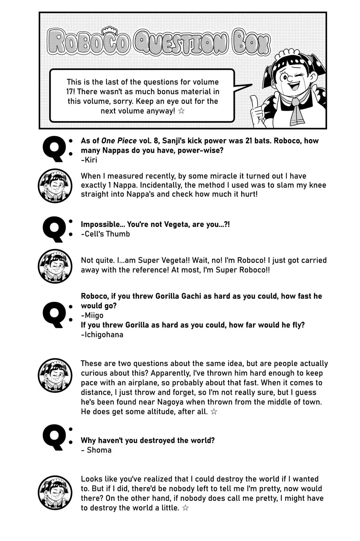 Read Me and Roboco Manga Online