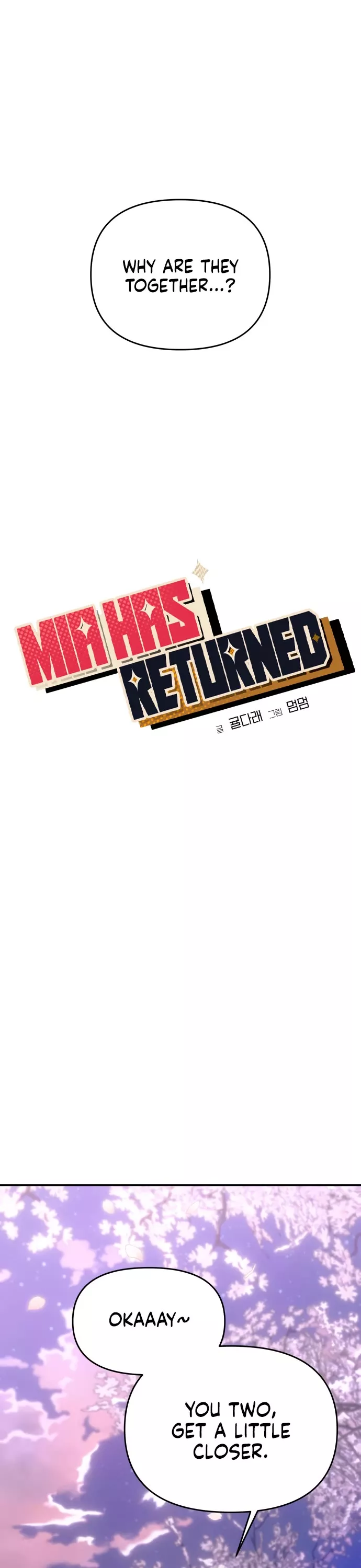 Read Mia Has Returned Manga Online