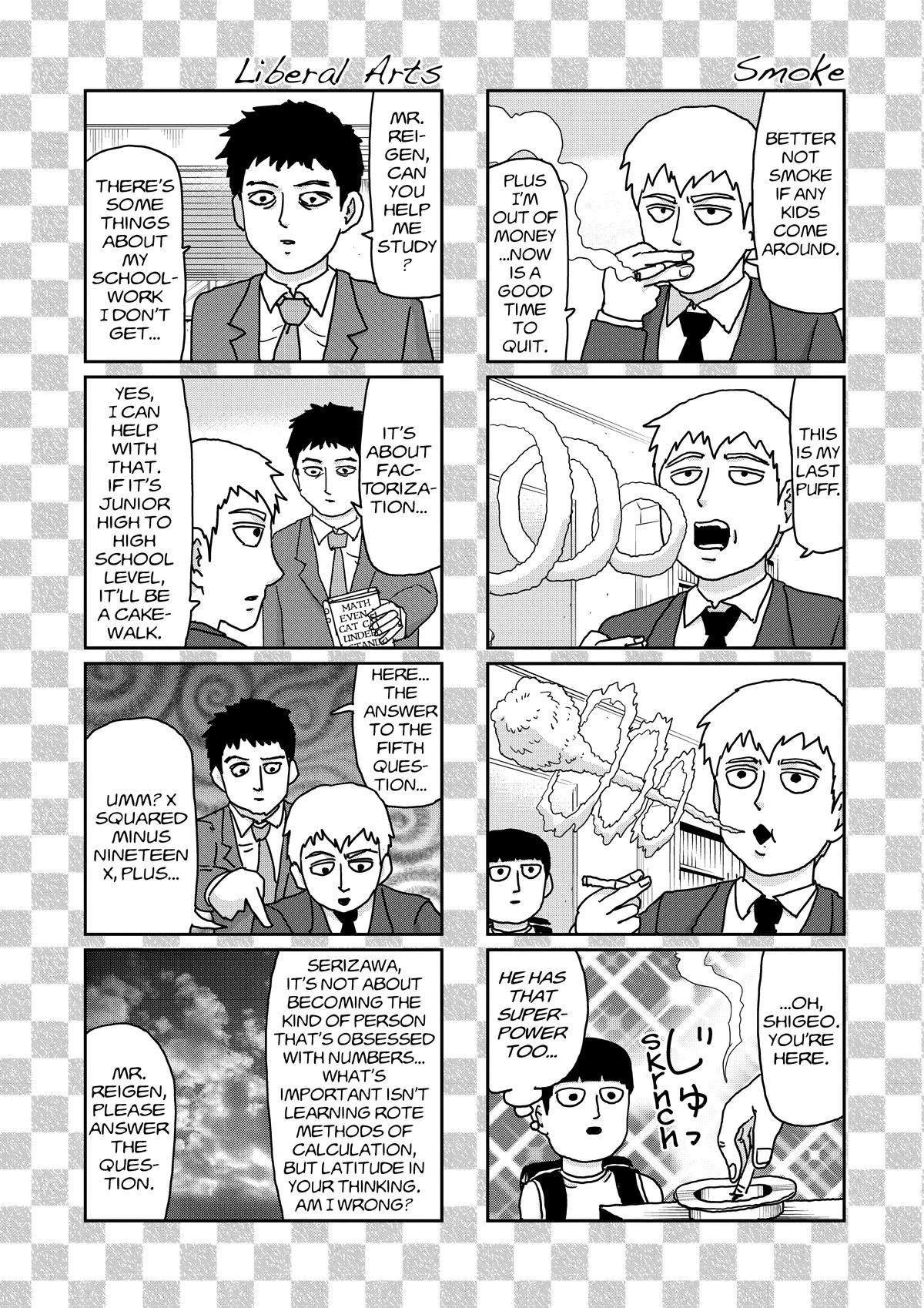 Read Mob Psycho 100 Manga Online