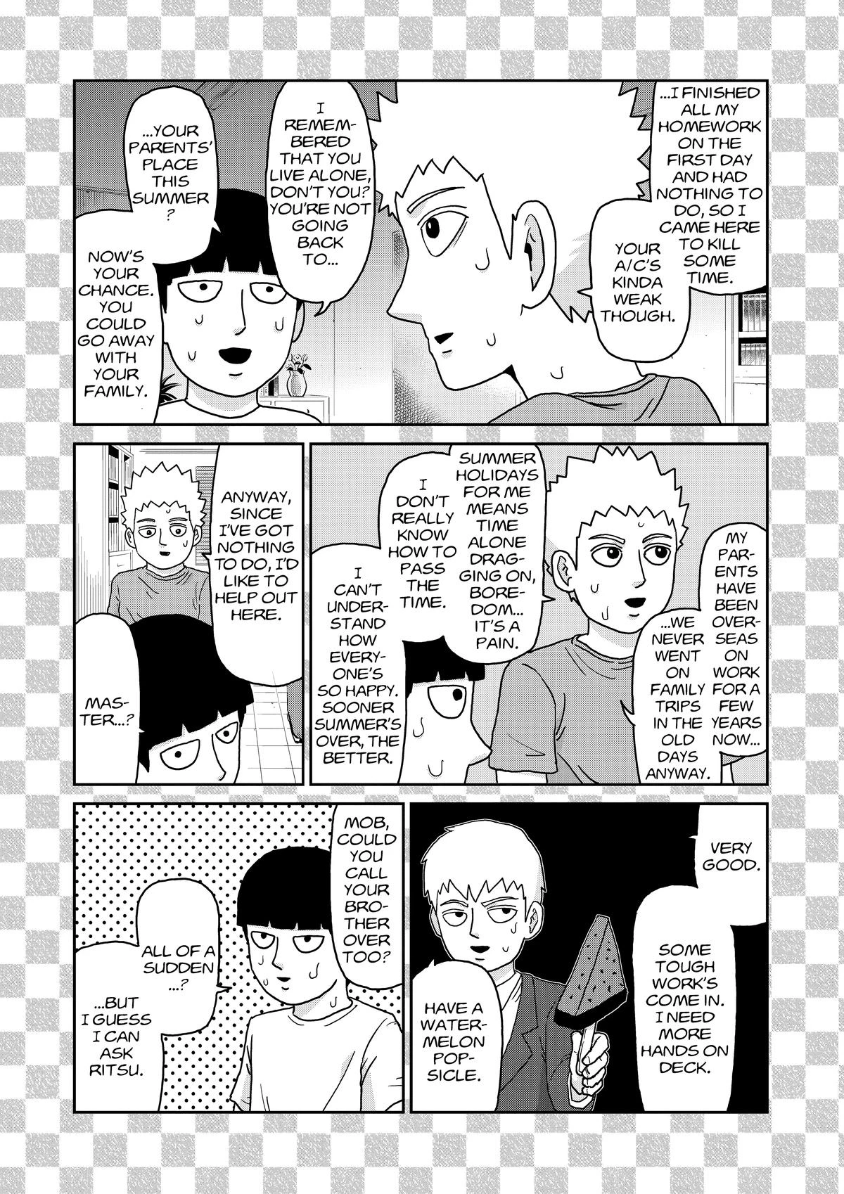 Read Mob Psycho 100 Manga Online