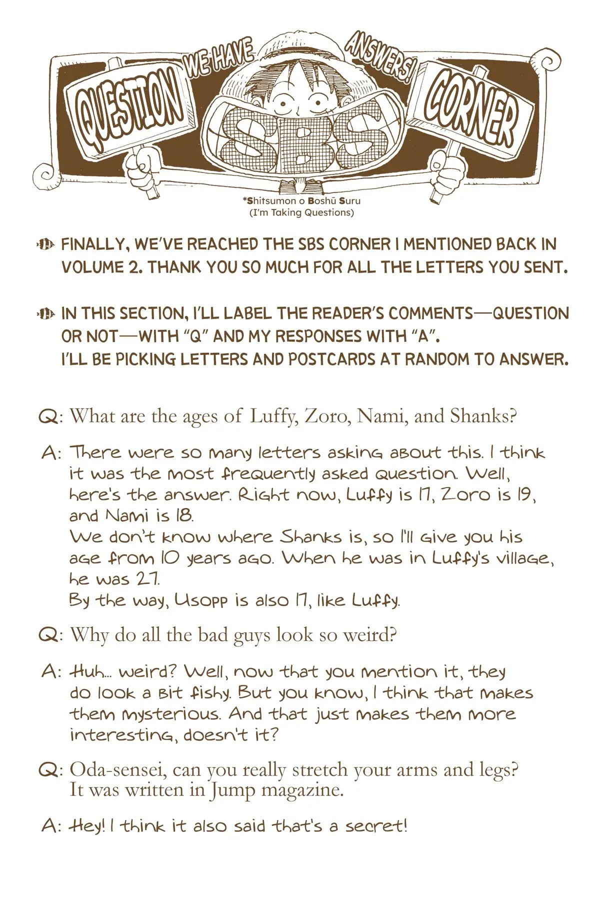 Read One Piece Manga Online