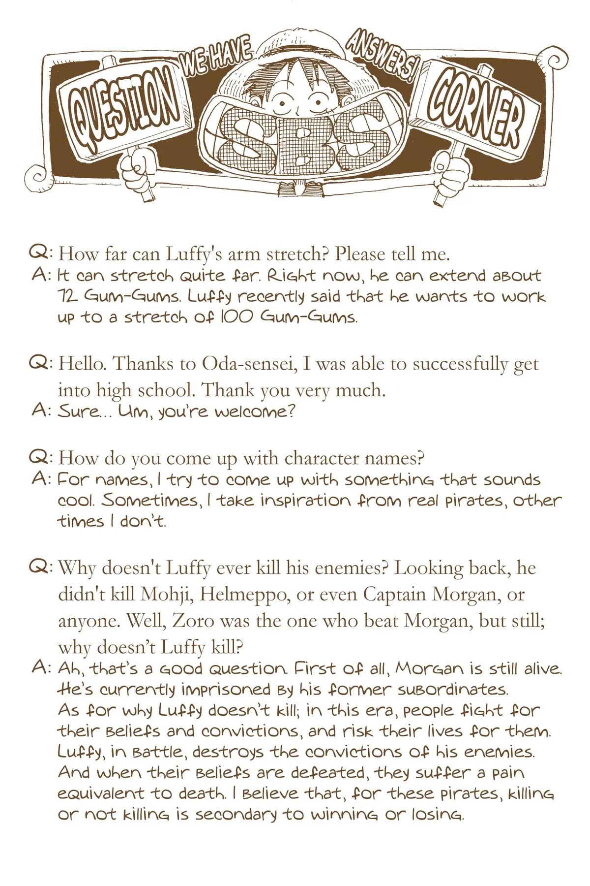 Read One Piece Manga Online