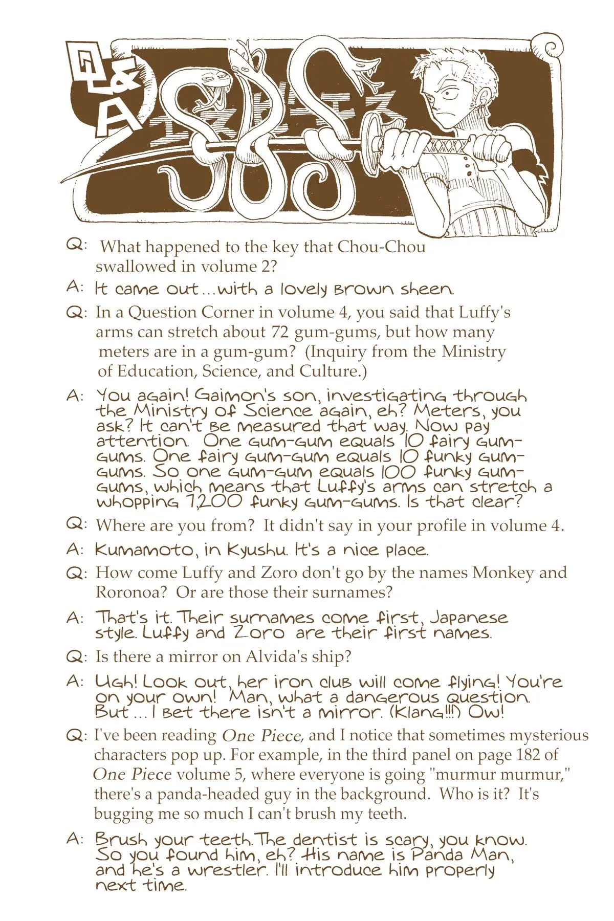 Read One Piece Manga Online