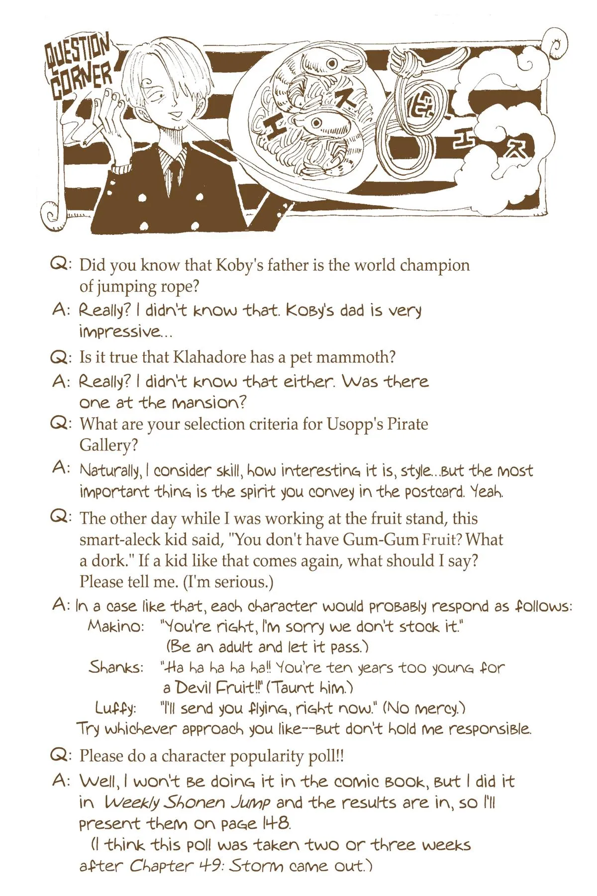 Read One Piece Manga Online