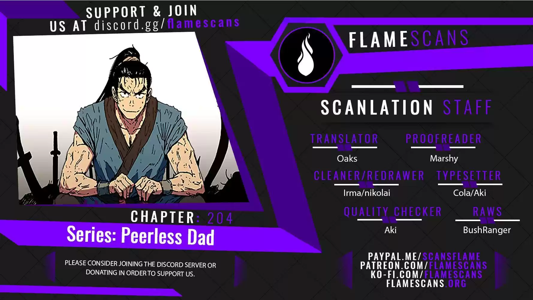 Read Peerless Dad Manga Online