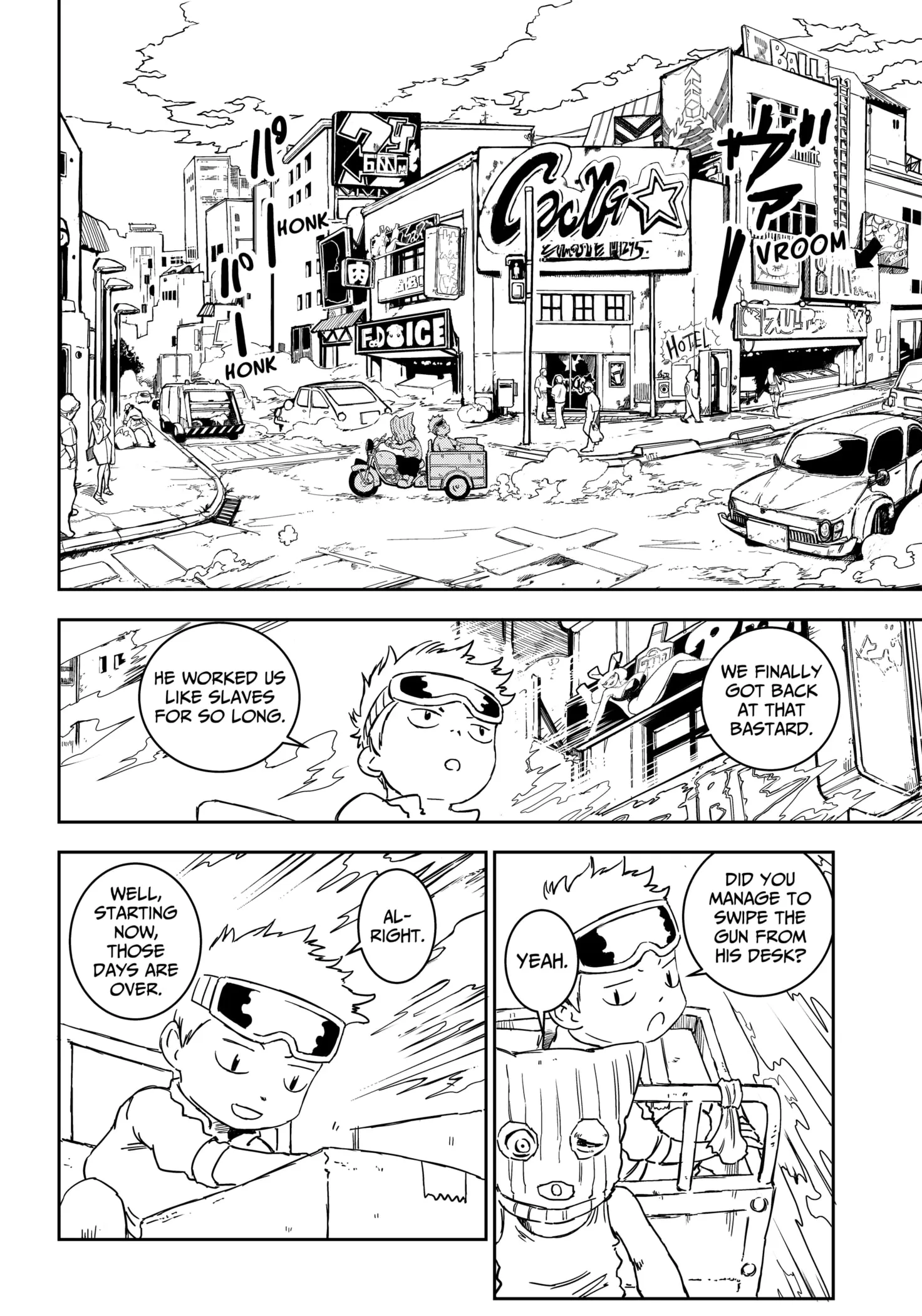 Read Punk Gun Manga Online
