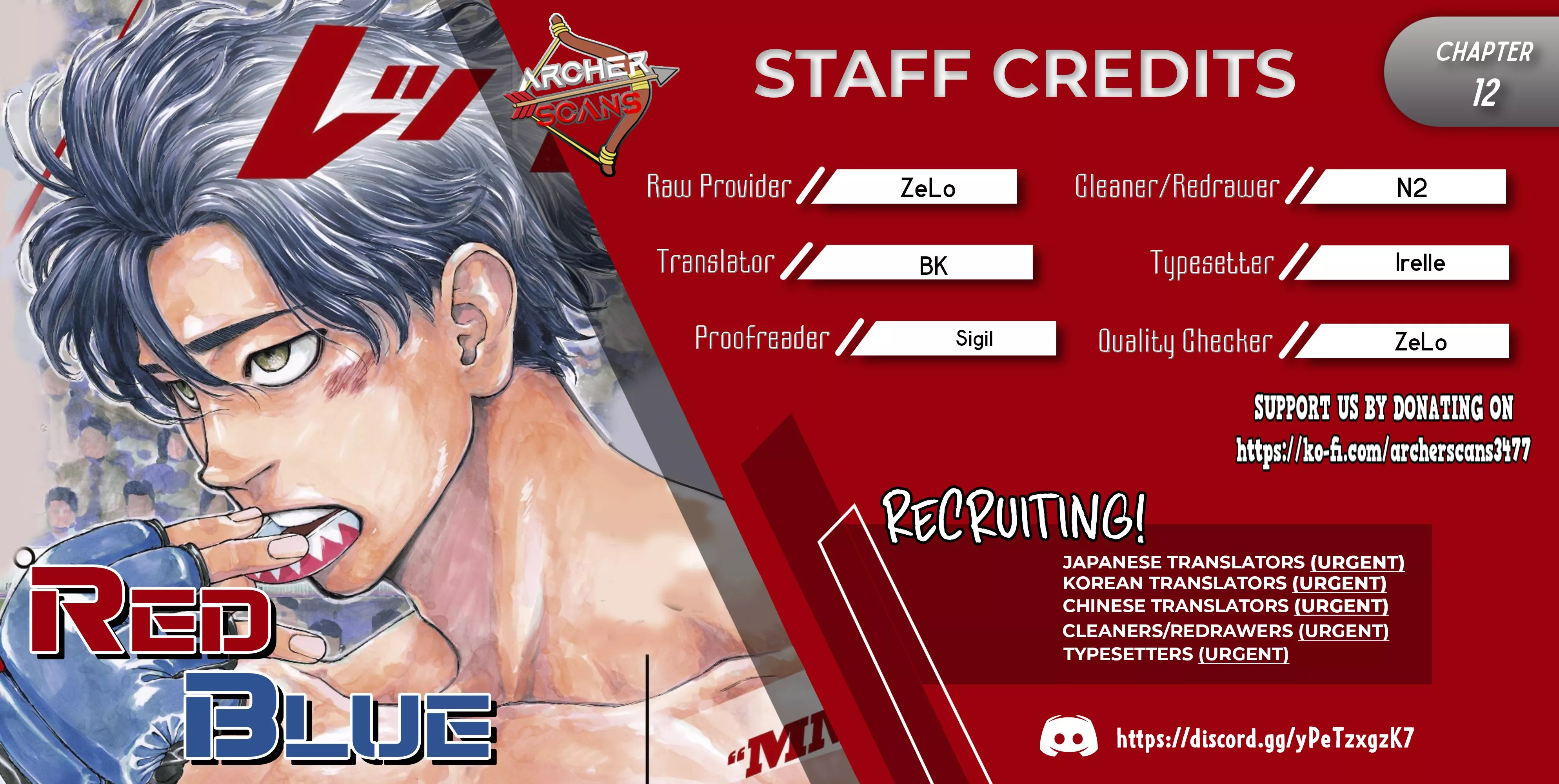 Read Red Blue Manga Online