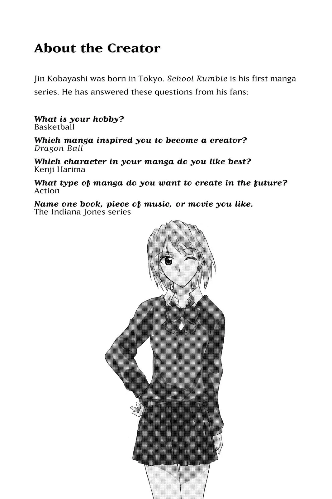 Read School Rumble Manga Online
