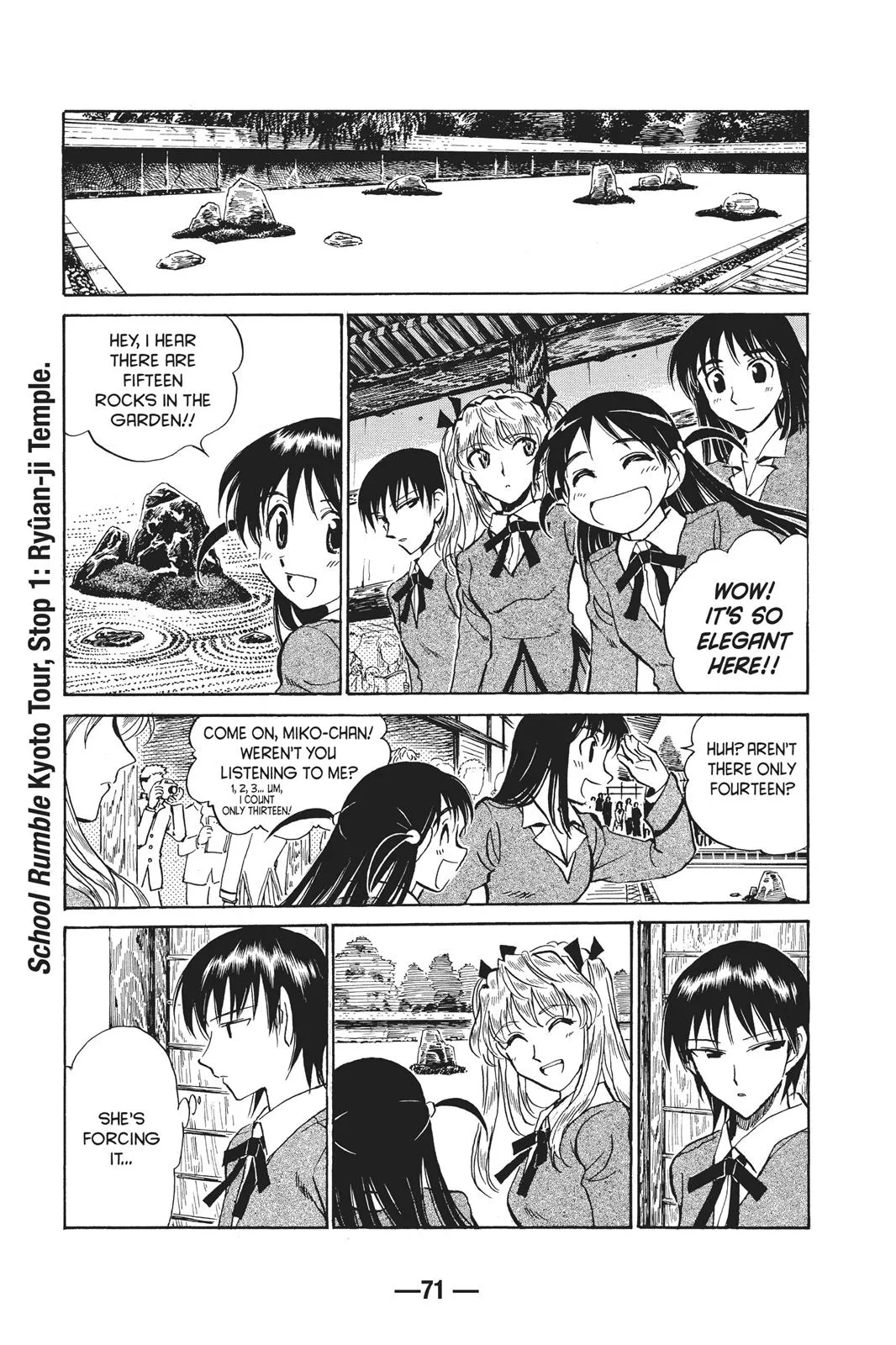 Read School Rumble Manga Online