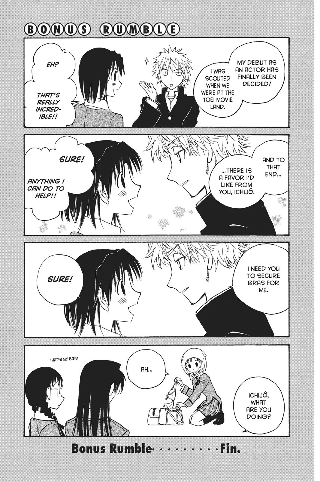Read School Rumble Manga Online