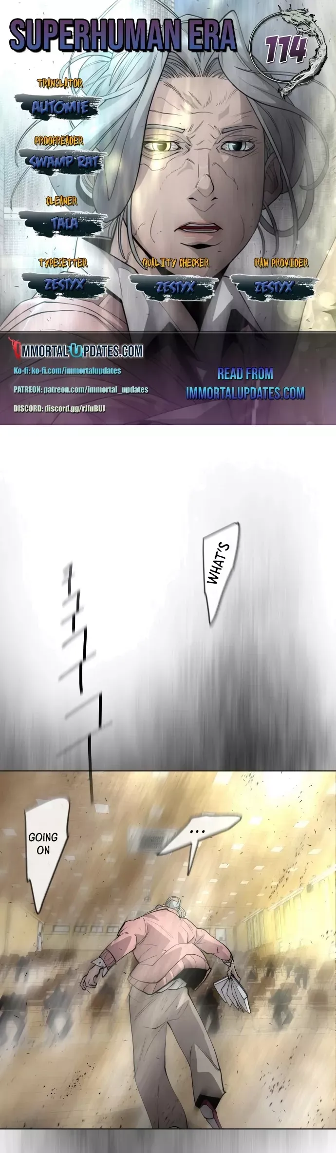 Read Superhuman Era Manga Online