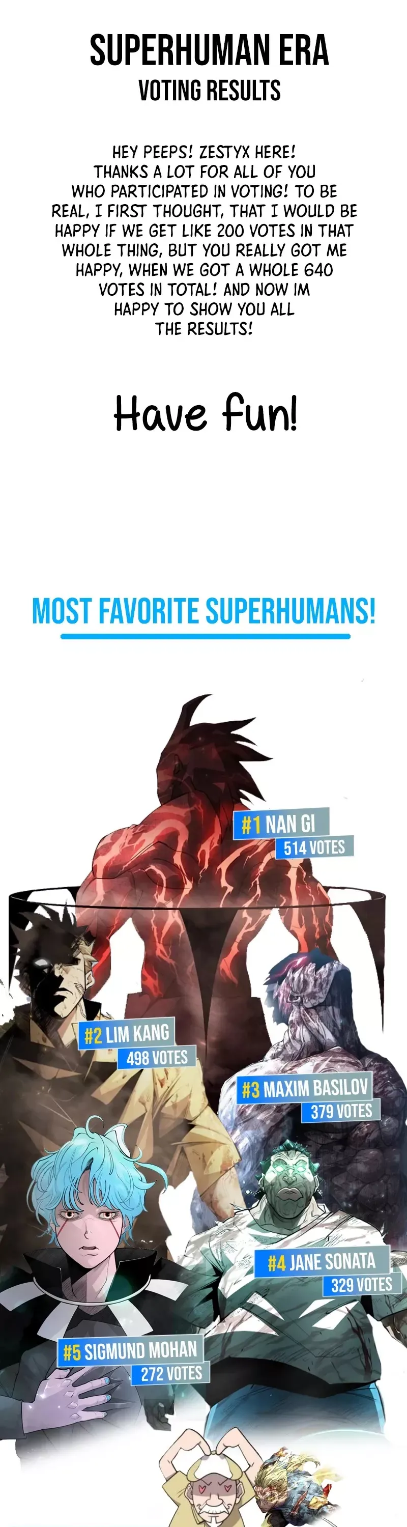 Read Superhuman Era Manga Online