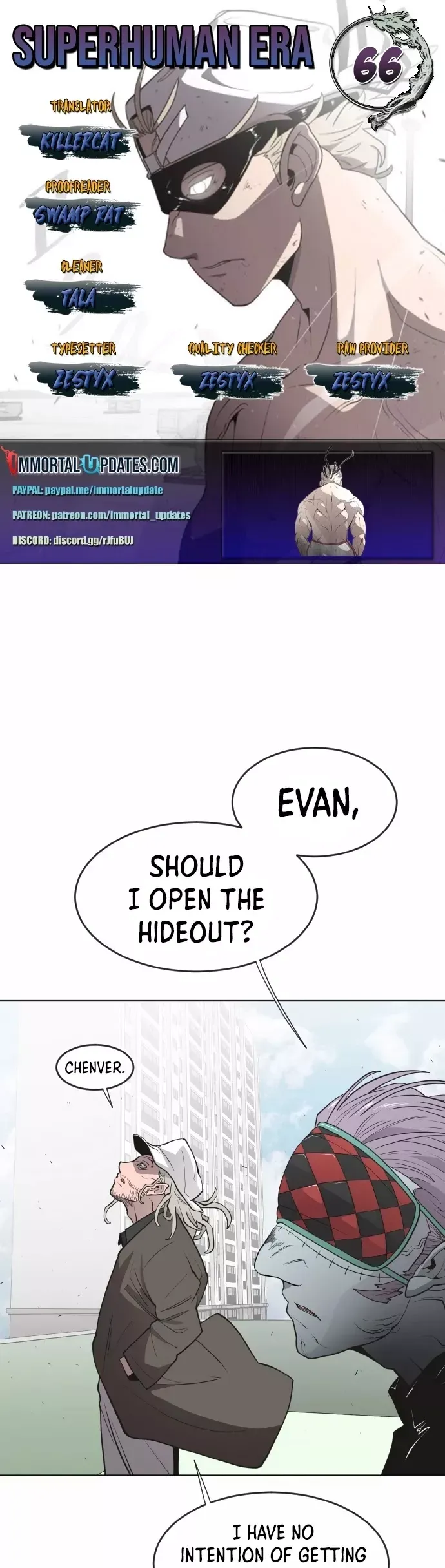 Read Superhuman Era Manga Online