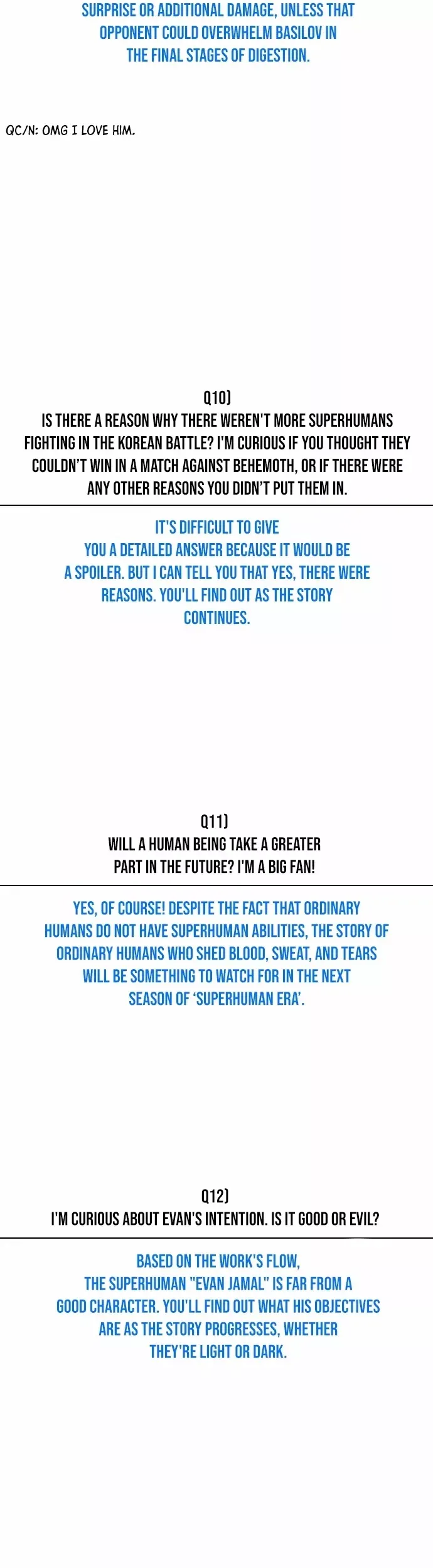 Read Superhuman Era Manga Online