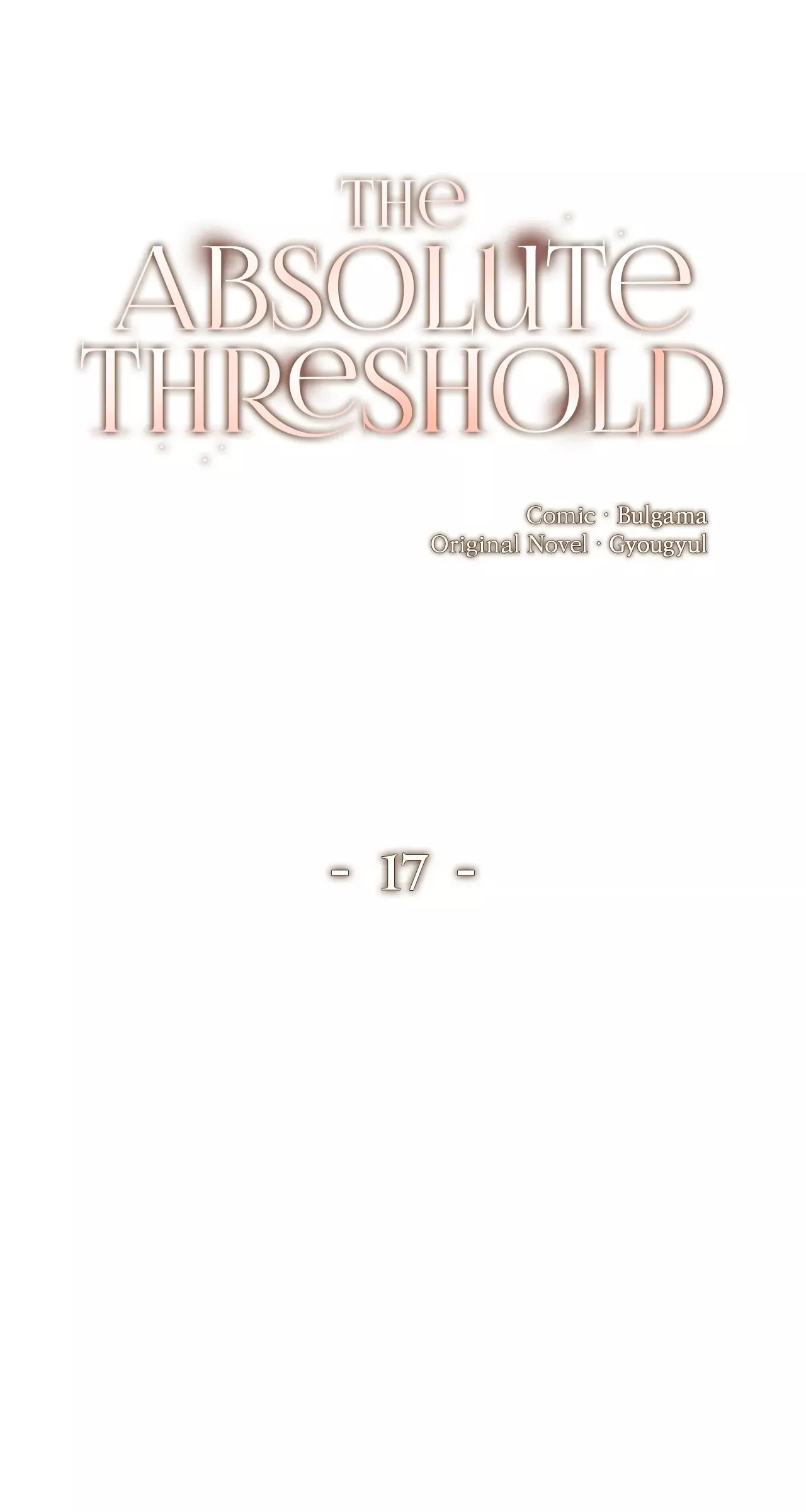 Read The Absolute Threshold Manga Online