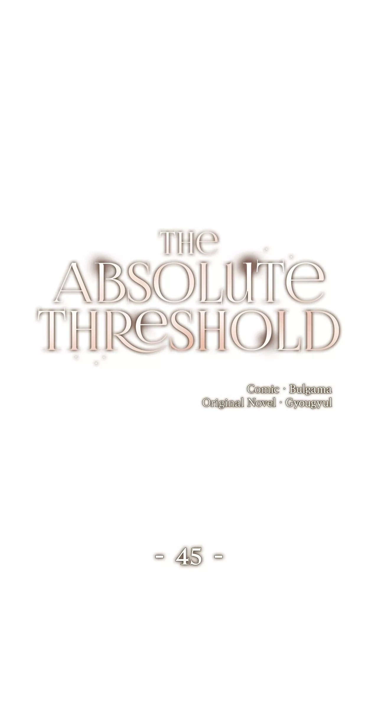 Read The Absolute Threshold Manga Online