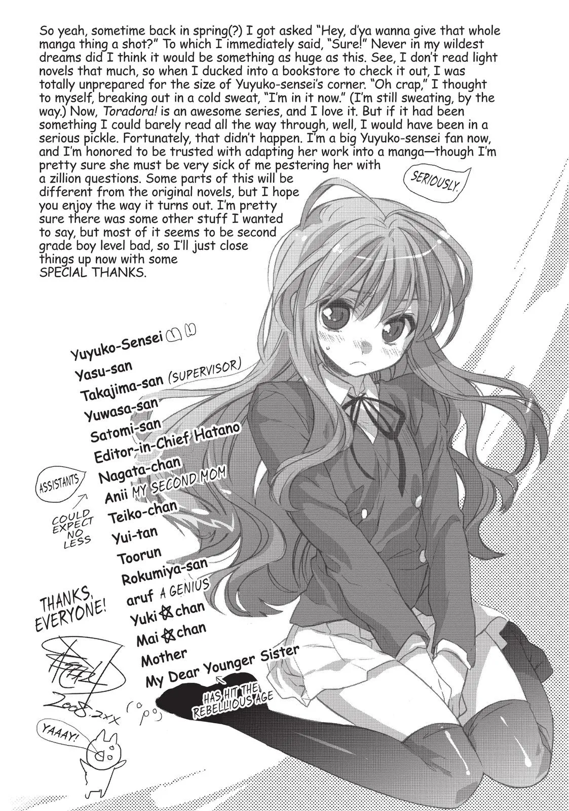 Read Toradora Manga Online