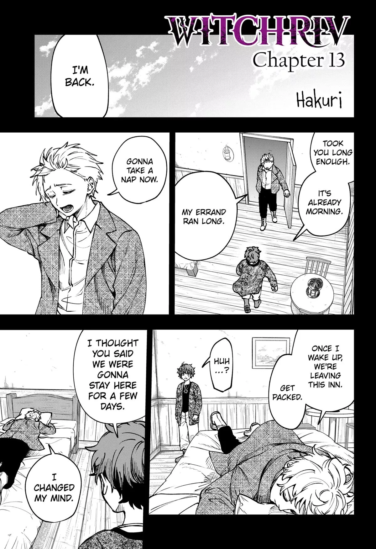 Read WITCHRIV Manga Online