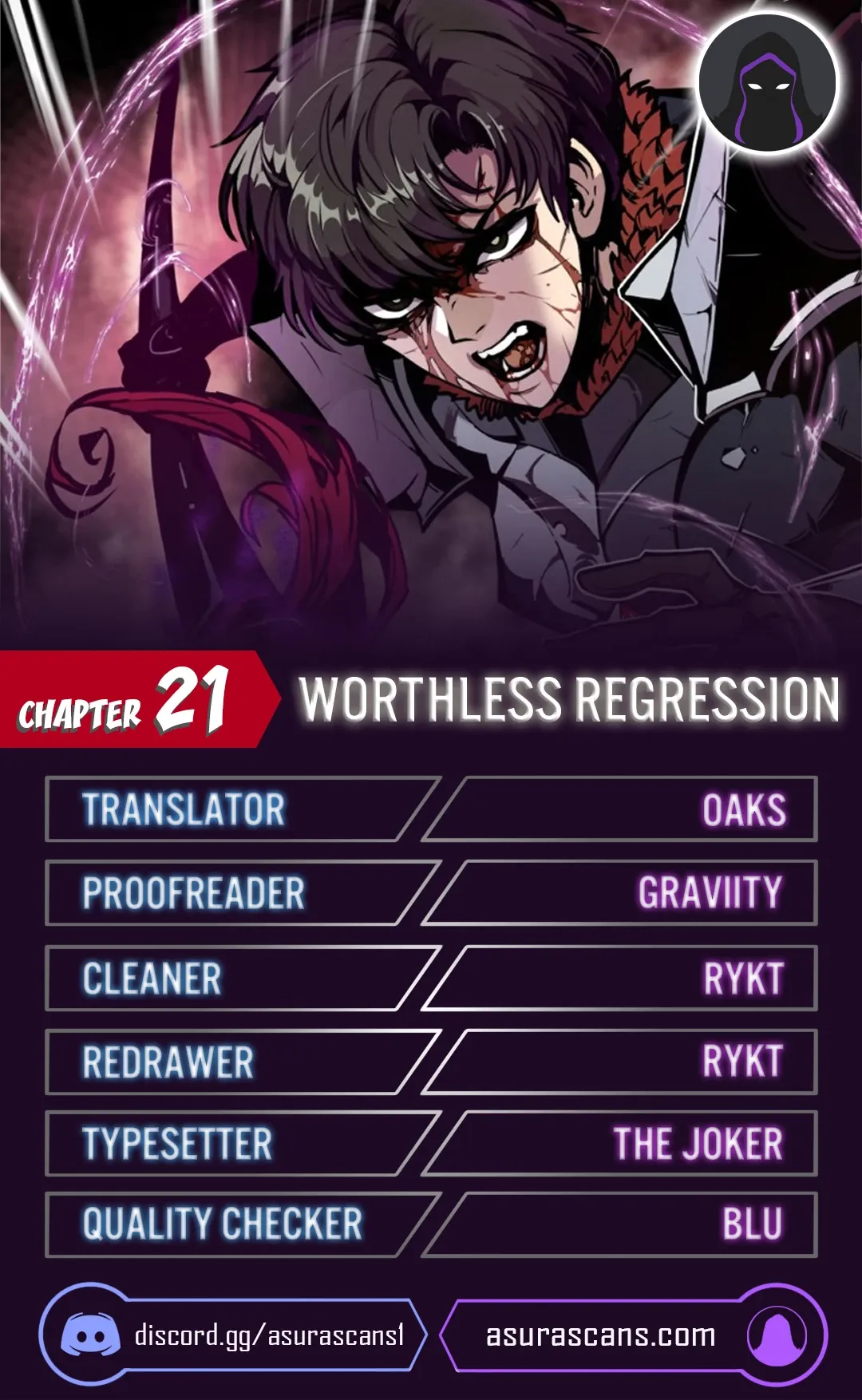Read Worthless Regression Manga Online