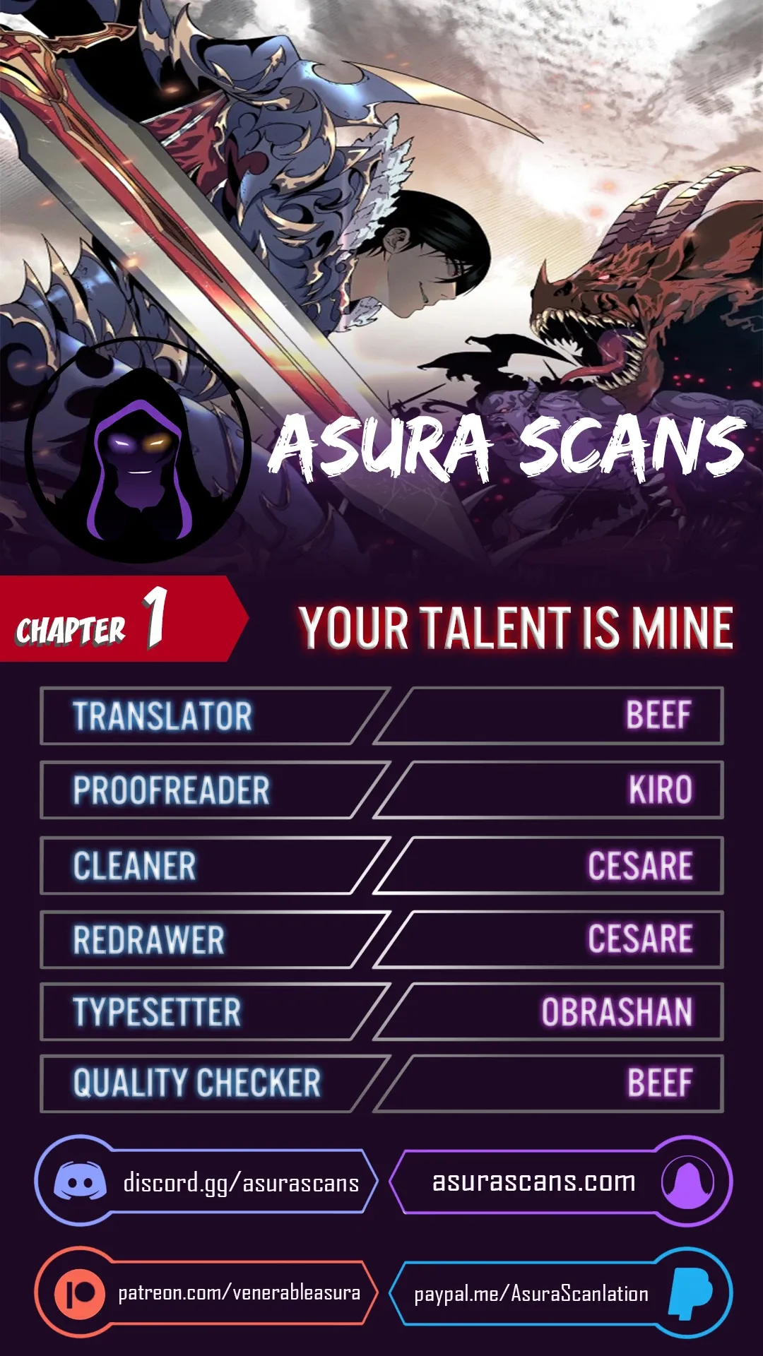 Read Your Talent is Mine Manga Online