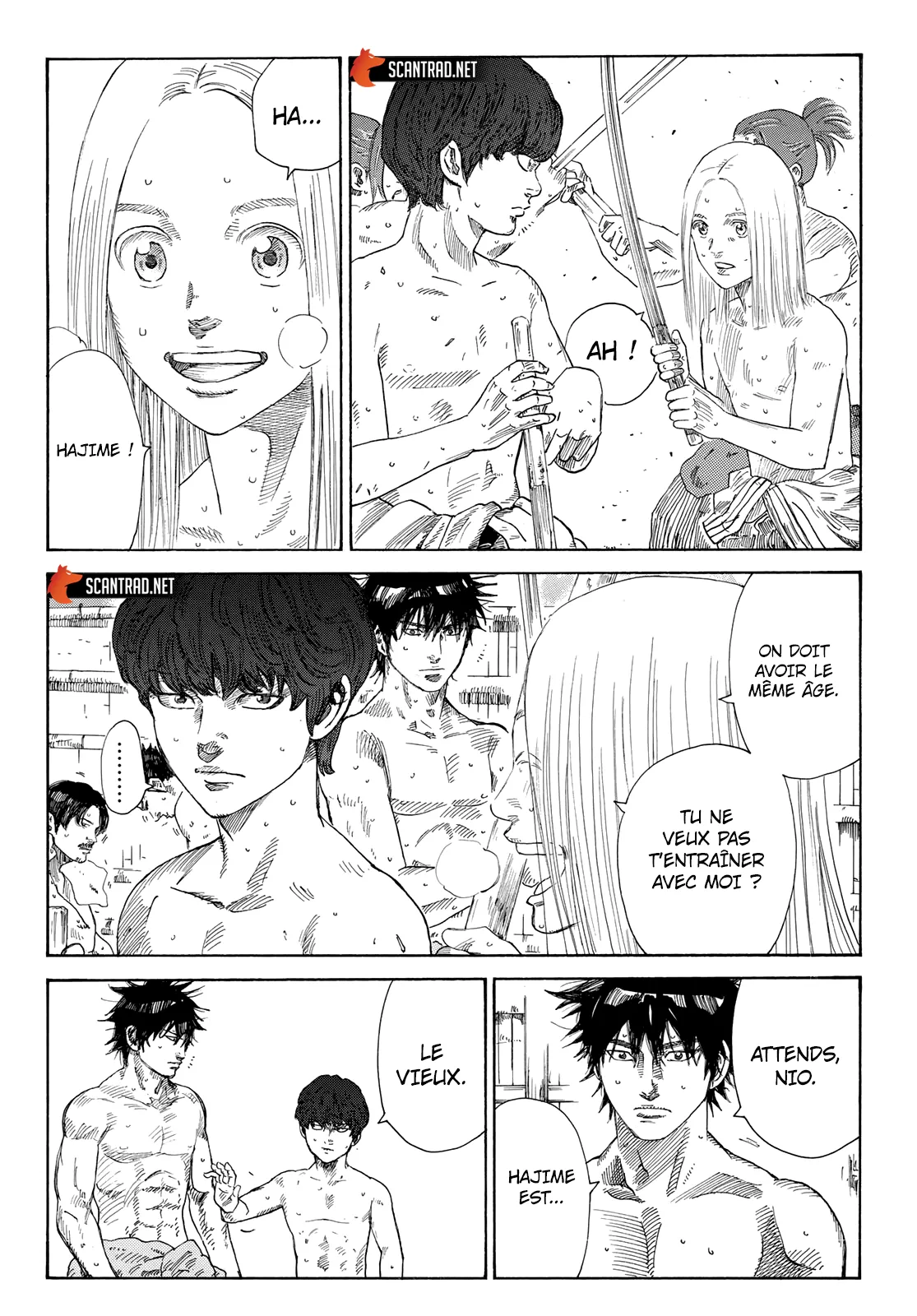 Read Blue Wolves FR Manga Online