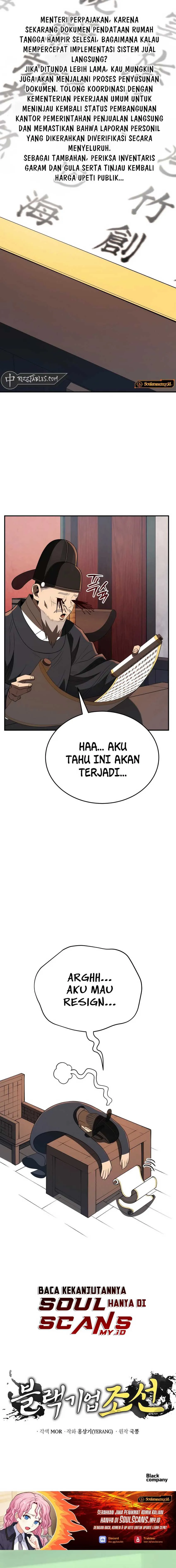 Read Black Corporation Joseon ID Manga Online