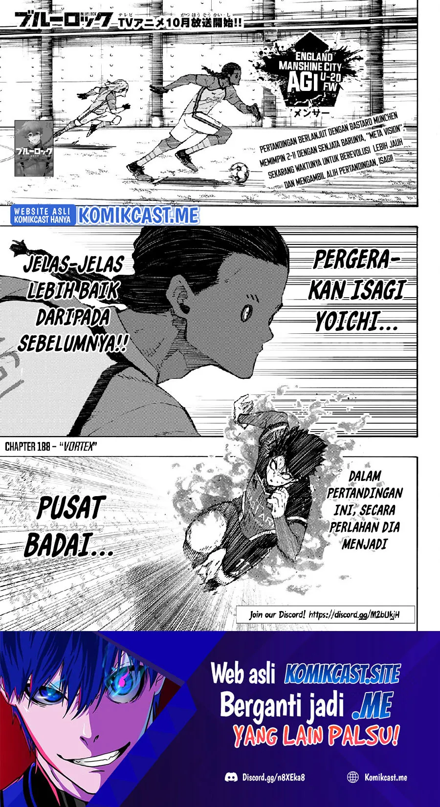 Read Blue Lock ID Manga Online