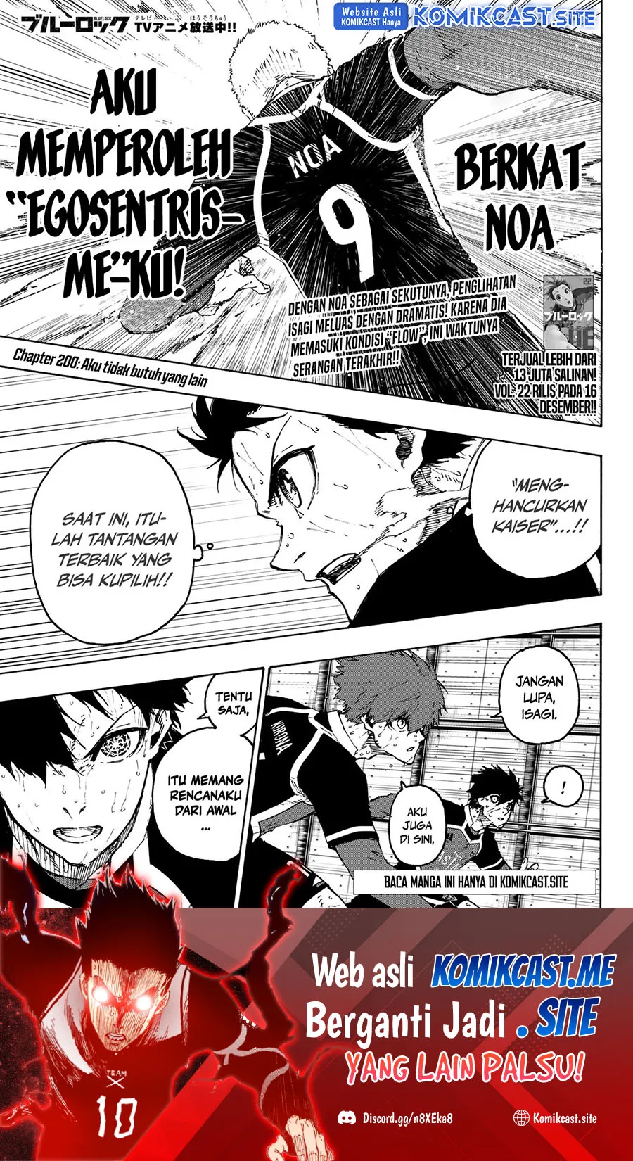 Read Blue Lock ID Manga Online