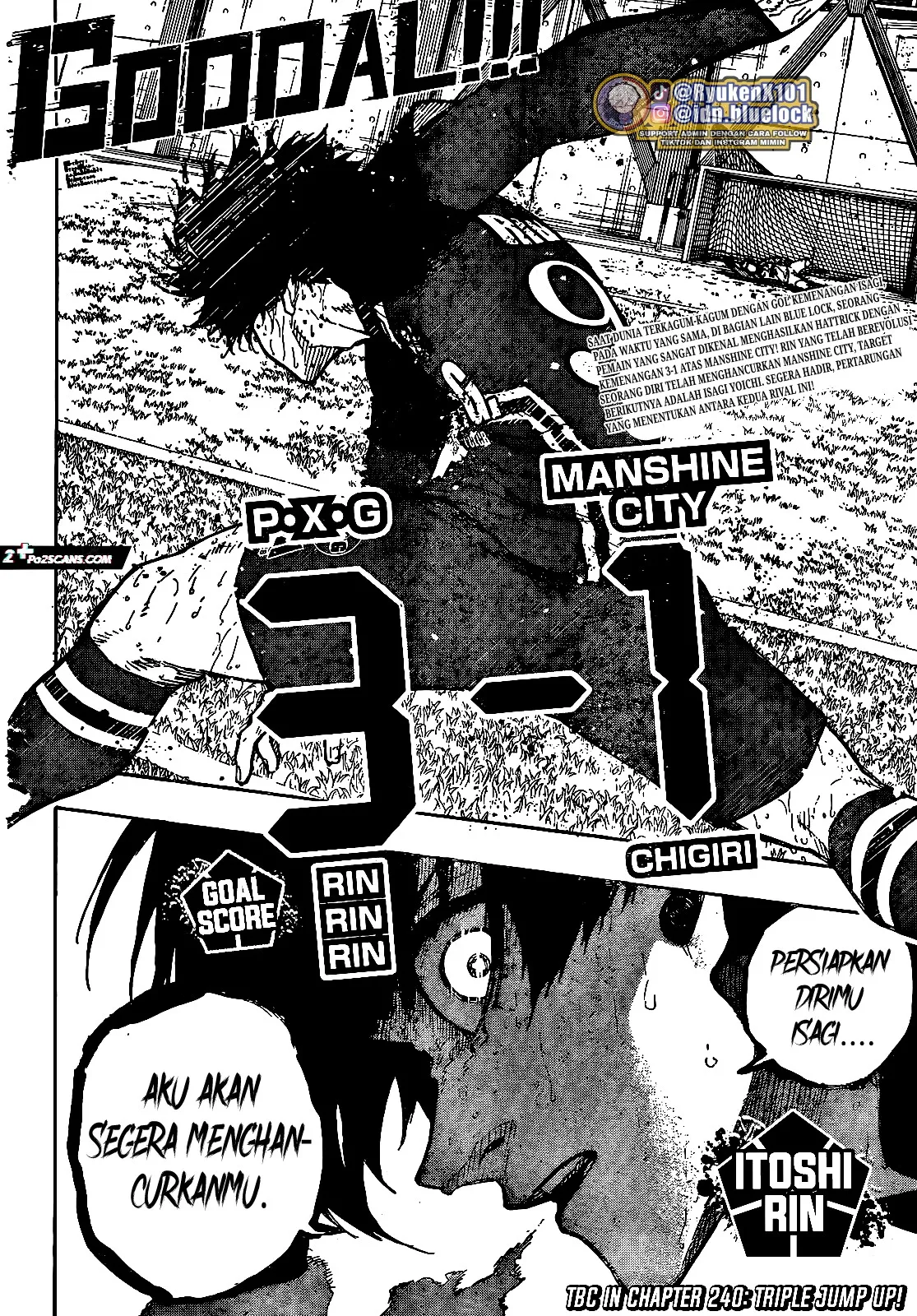 Read Blue Lock ID Manga Online